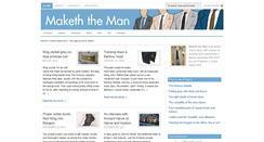Desktop Screenshot of makethman.com