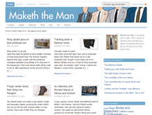Tablet Screenshot of makethman.com
